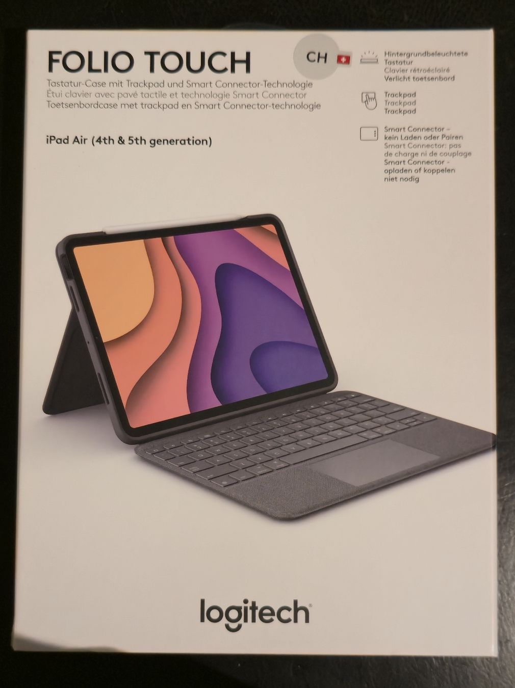 Logitech Tastiere: Folio Touch iPad Air (4th and 5th generation) – Usato da Uetikon am See venduto da Evilsteff