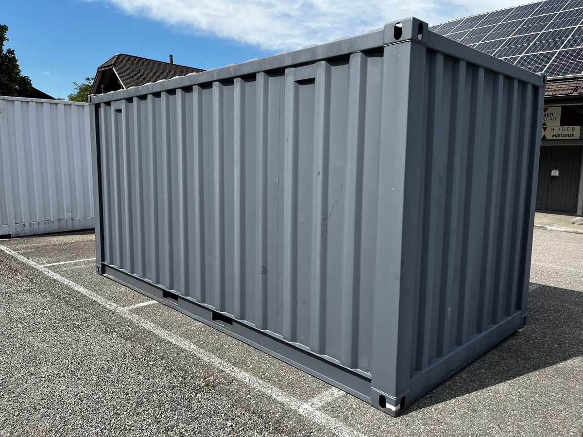 Baucontainer: 15 Fuss Lagercontainer Open Side – Gebraucht aus grosswangen von Poliniman0 4