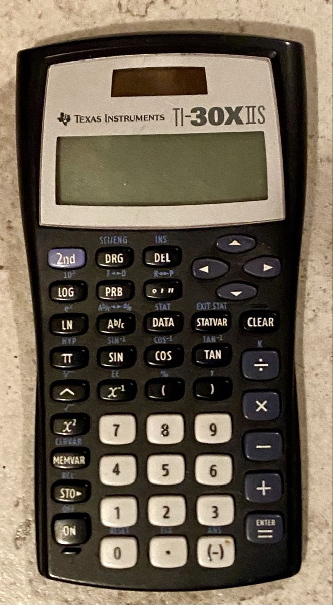 Texas Instruments Taschenrechner: TEXAS INSTRUMENTS TI-30XIS – Gebraucht aus Gerlikon von jabadabadu