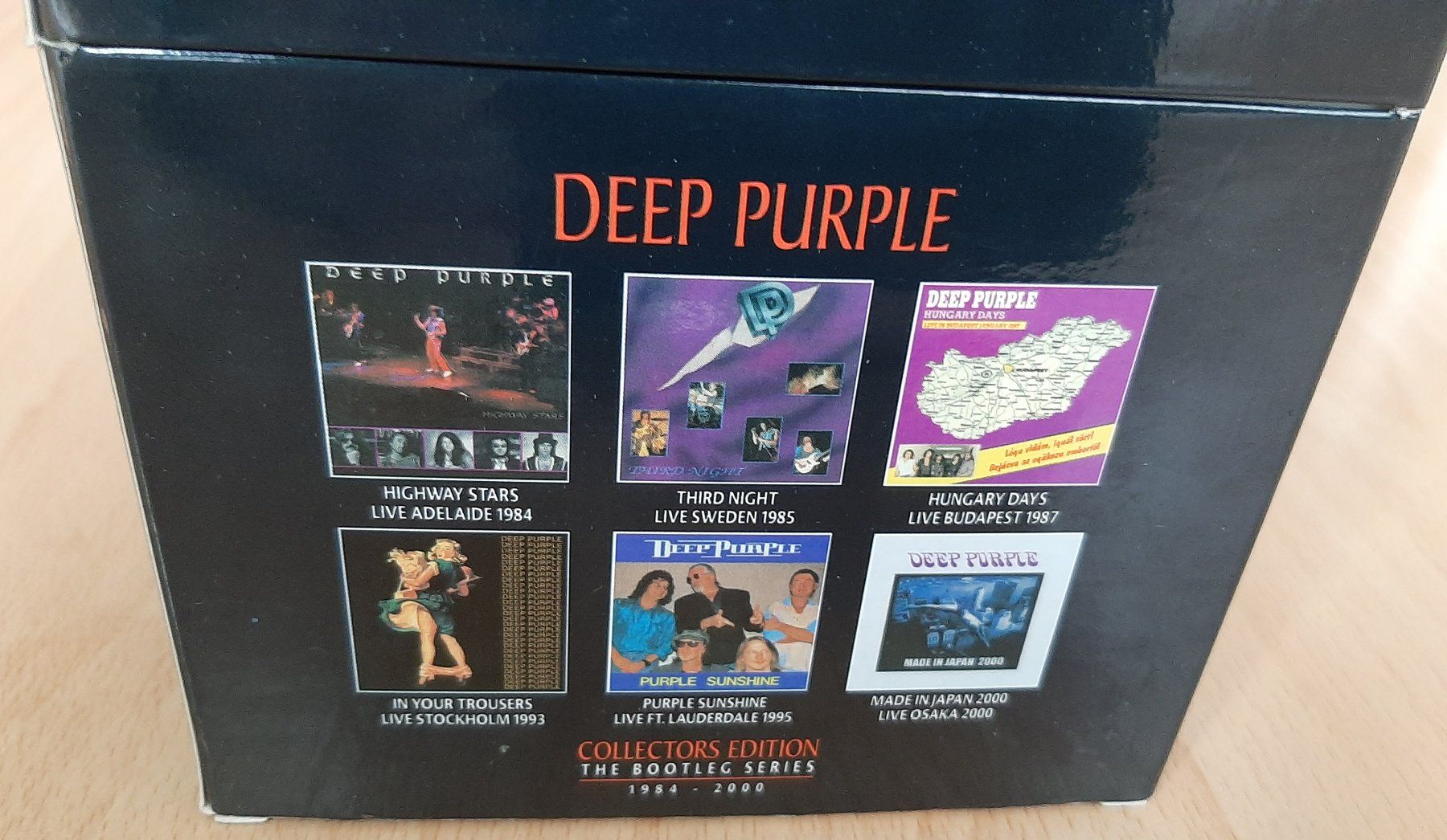 CD: DEEP PURPLE The Bootleg Series 1984-2000 12 CD Box – Usato da Frauenfeld venduto da marckus 1