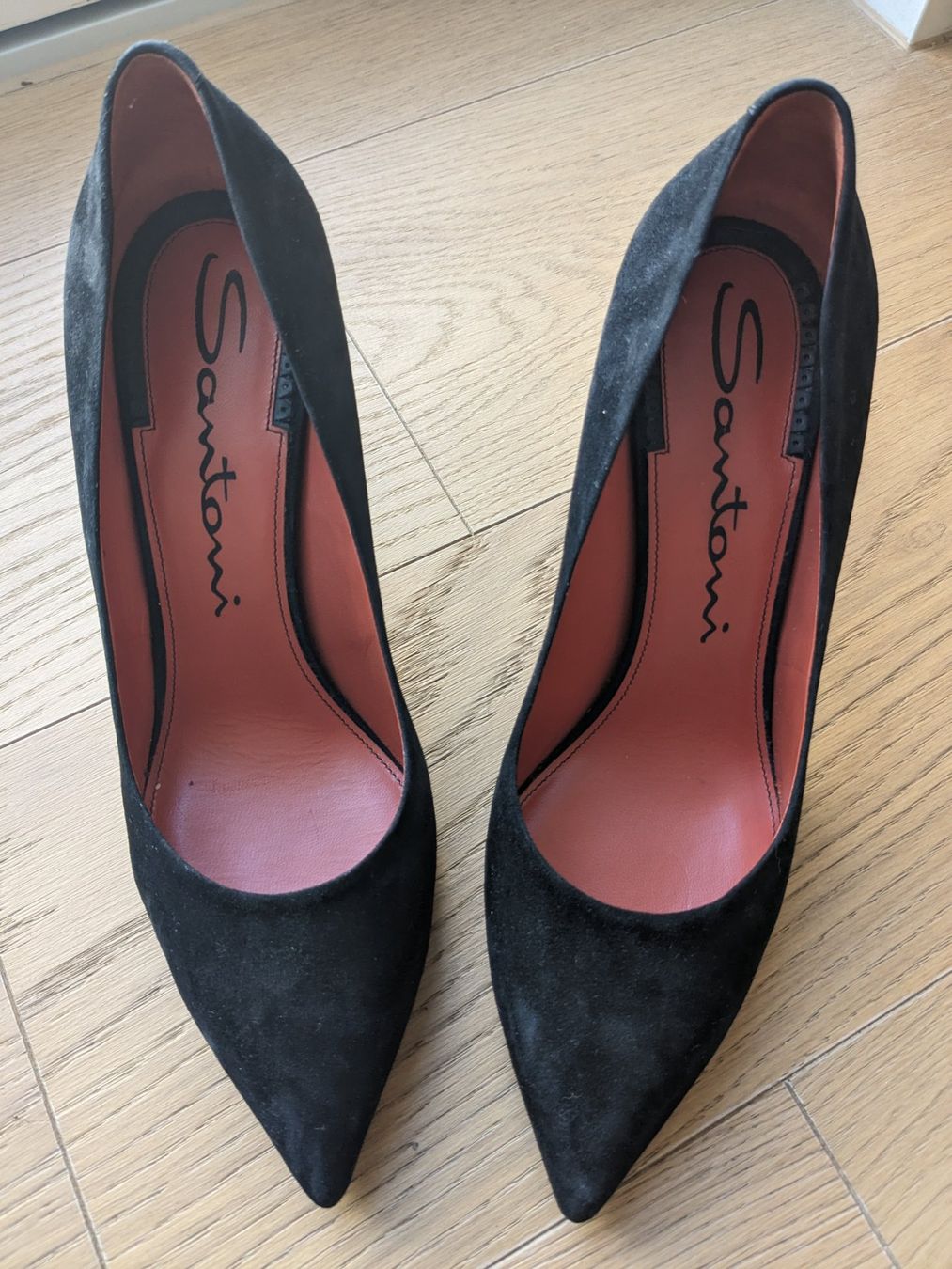 Santoni Scarpe da donna: (new!) Classic Santoni suede pumps black 40 – Nuovo (secondo la descrizione) da Zürich venduto da vdenisa1 2