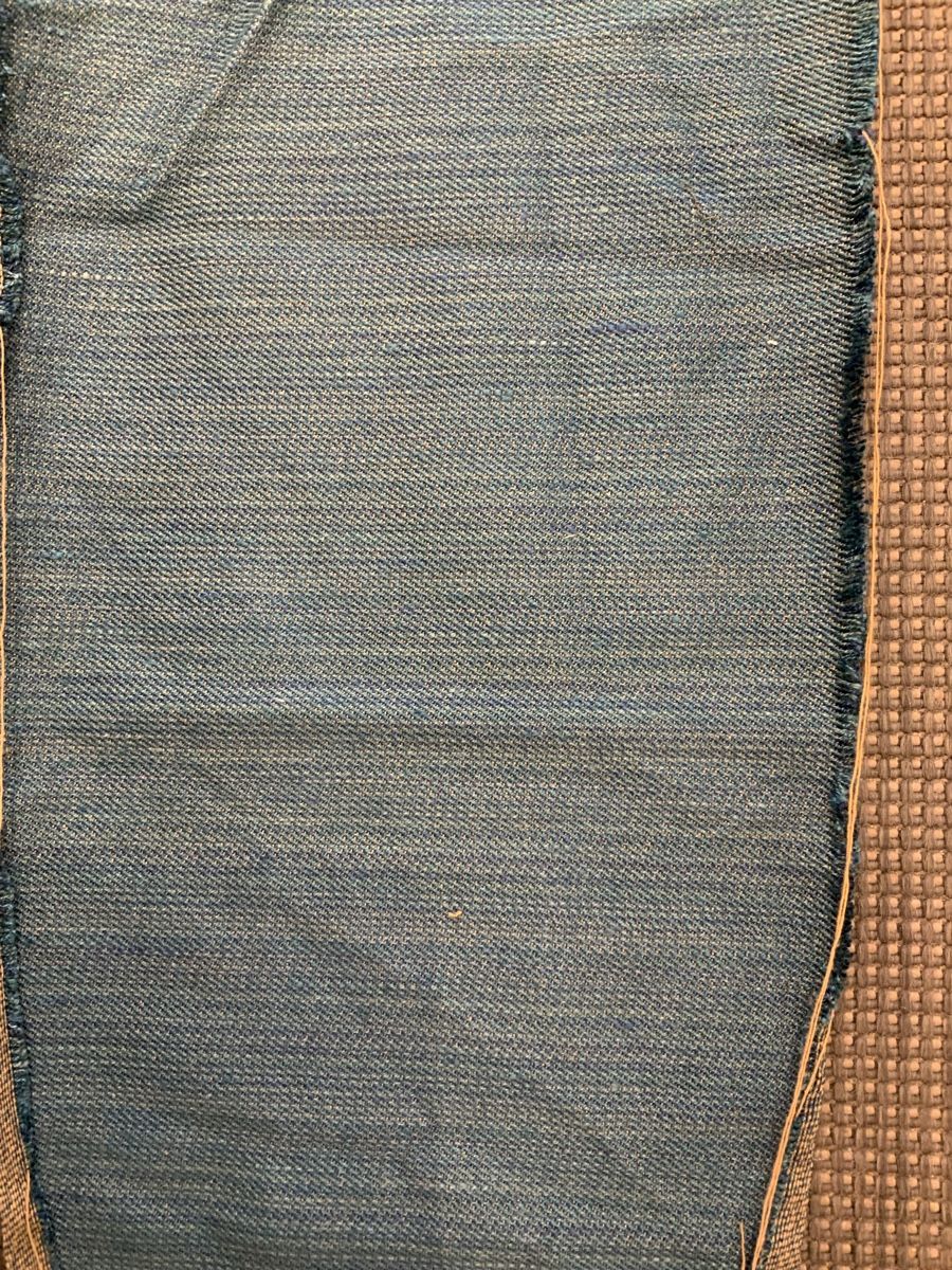 Tissus: Coupon de tissu bleu – D'occasion à rolle par Tontonjulot 1