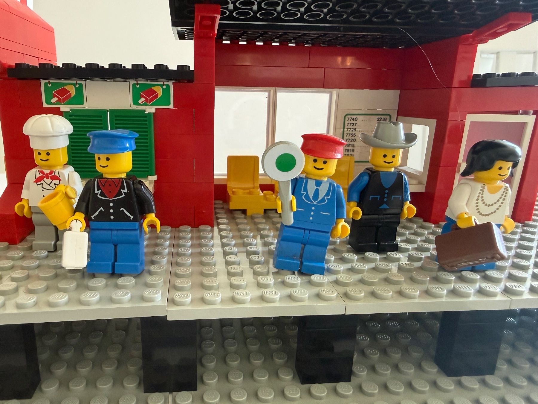 Lego Baukästen: LEGO Train 7824 Train Station / Bahnhof - MIT BONUS-Sets – Gebraucht aus Burgdorf von Pistar 3