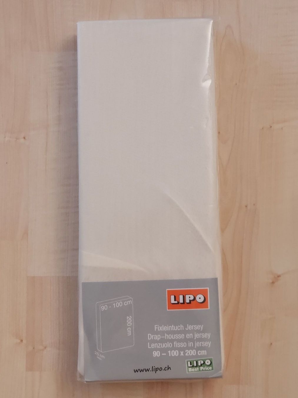 Biancheria da letto: Jersey Fixleintuch 90/100×190/200 – Nuovo e nell'imballaggio originale da Kölliken venduto da arwen6