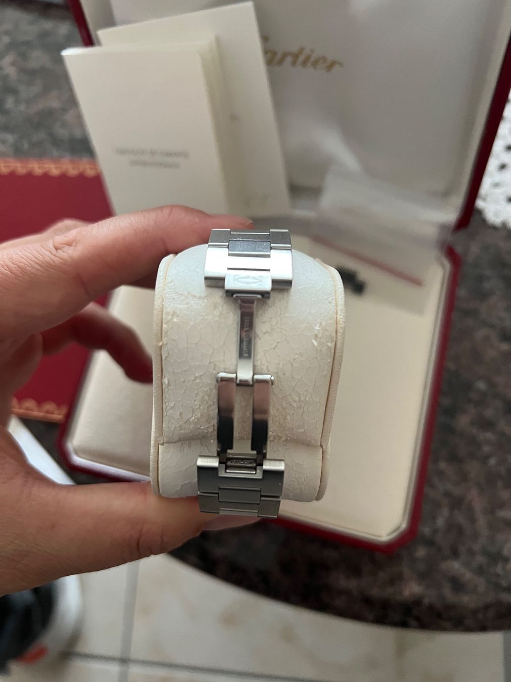 Cartier Uhren: Cartier Pasha C Automatic - White Dial / Ref: W31015M7 – Gebraucht aus Derendingen von MDPshopandmore 6
