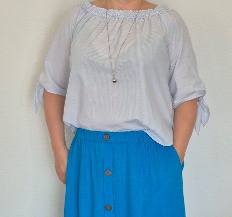 H&M Camicette: Carmenbluse mit 3/4-Ärmeln H&M – Usato da Morschach venduto da mar_bf7l
