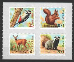 2018, Sondermarken Tiere des Waldes **
