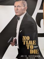 James Bond "No Time to Die" Kinoplakat falsches Releasedatum