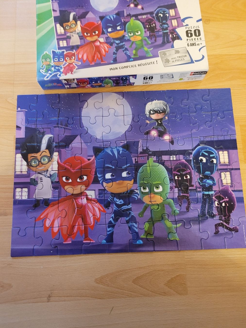 Puzzle: Puzzle 60 Teile PJ Mask – Usato da Lupsingen venduto da sta_wgg5 1