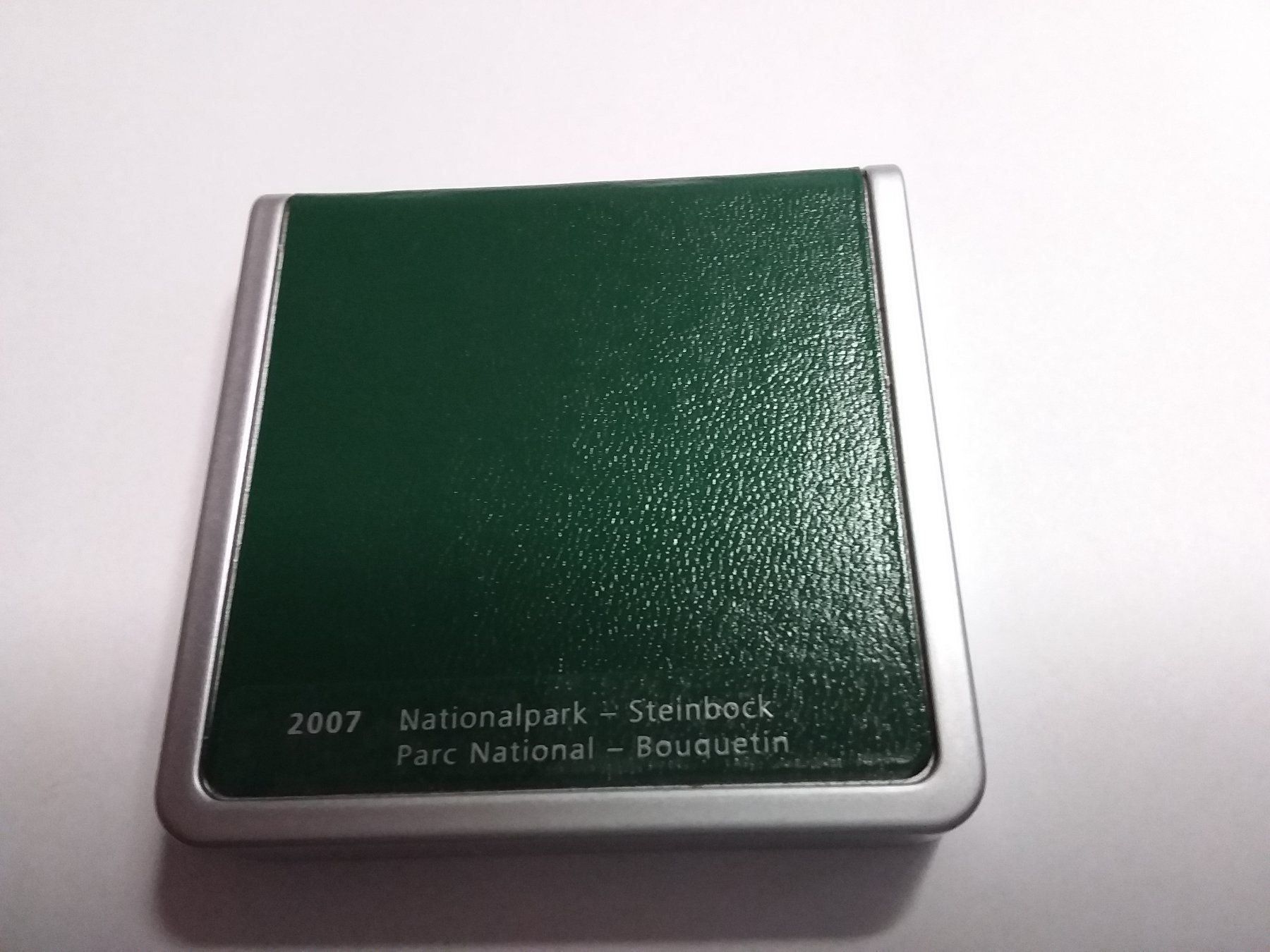 Tutti le monete: 2007 Parc National Bouquetin PP – Nuovo e nell'imballaggio originale da Neuchâtel venduto da pasprie 3