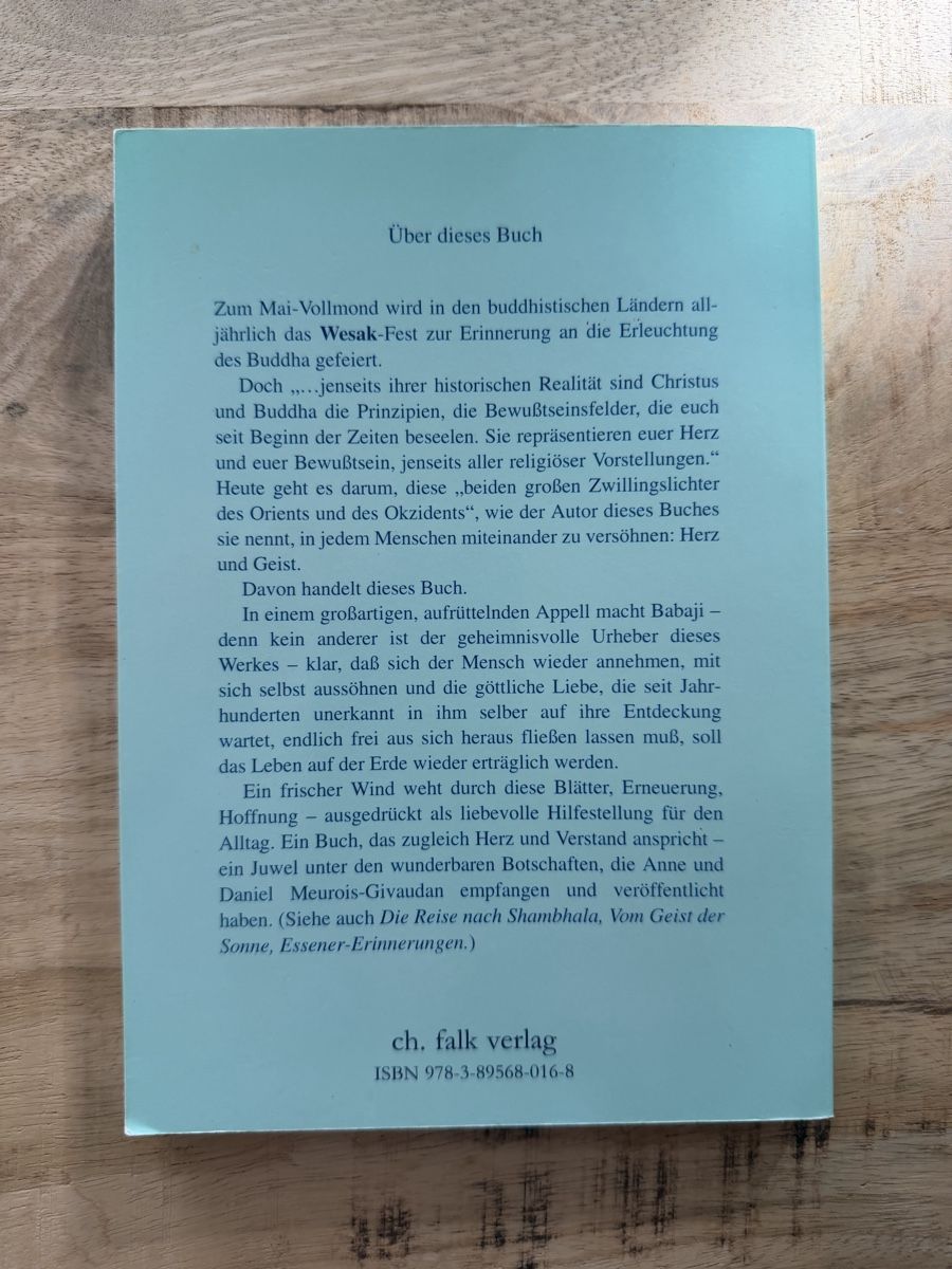 Libri: Wesak Christus & Buddha – Usato da Tägerwilen venduto da Cessna98 1