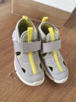 Ecco Sandale, Sommerschuh, Grau/Gelb, Gr. 25, aber eher 26