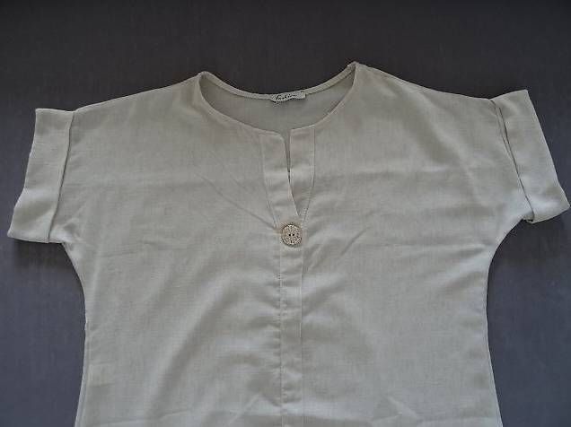 Camicette: Bluse Top Viscose/ Baumwolle Gr: 40/42 – Usato da Bazenheid venduto da Aebi55