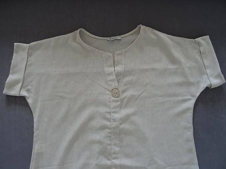 Bluse Top Viscose/ Baumwolle Gr: 40/42