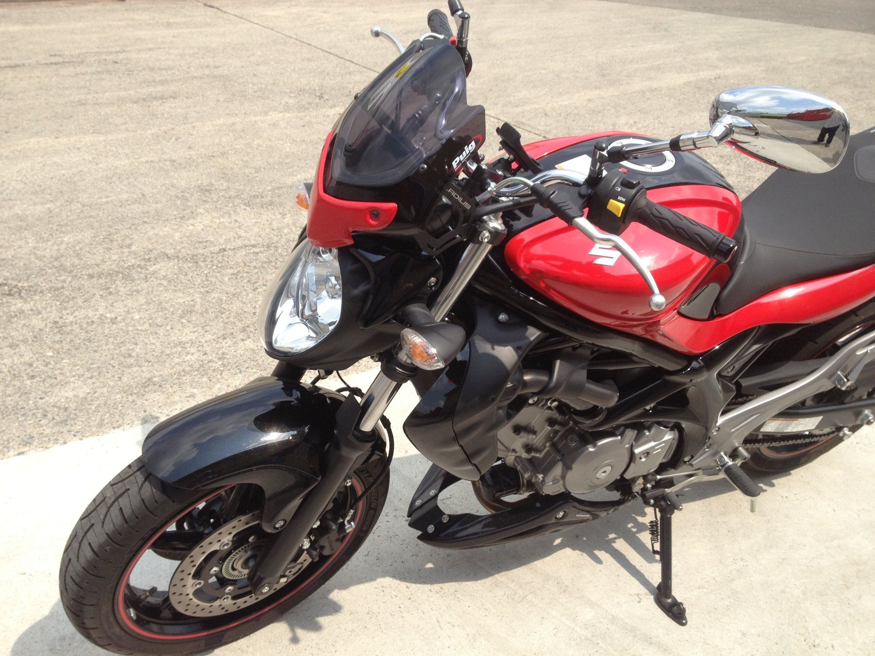 Suzuki Route: Suzuki 650 Gladius Top Einsteigermodell – D'occasion à Rickenbach LU par Hulibu 4