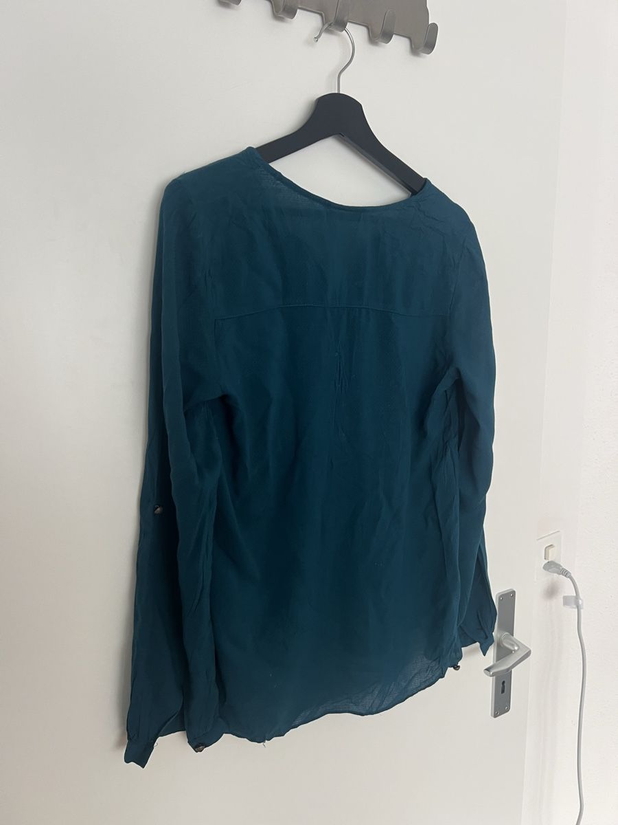 Camicette: Dunkelblaue Bluse / Gr. M / elegant – Usato da Wattwil venduto da Sihana-Spirit 3