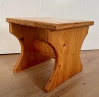 Vintage Schemel Schemeli Pflanzenhocker Kiefernholz Tanne