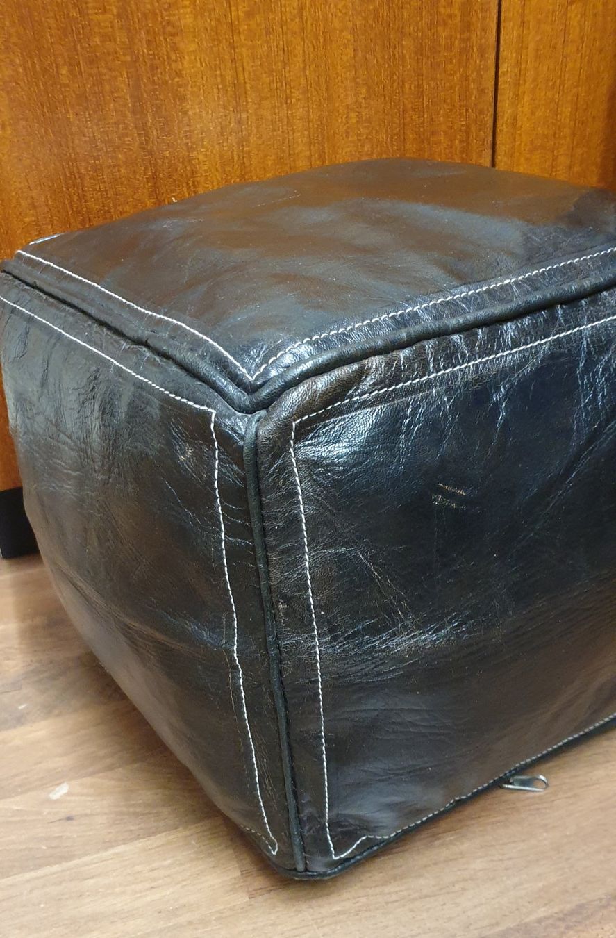 Tabourets: Leder Pouf – D'occasion à Emmen par magelan 4