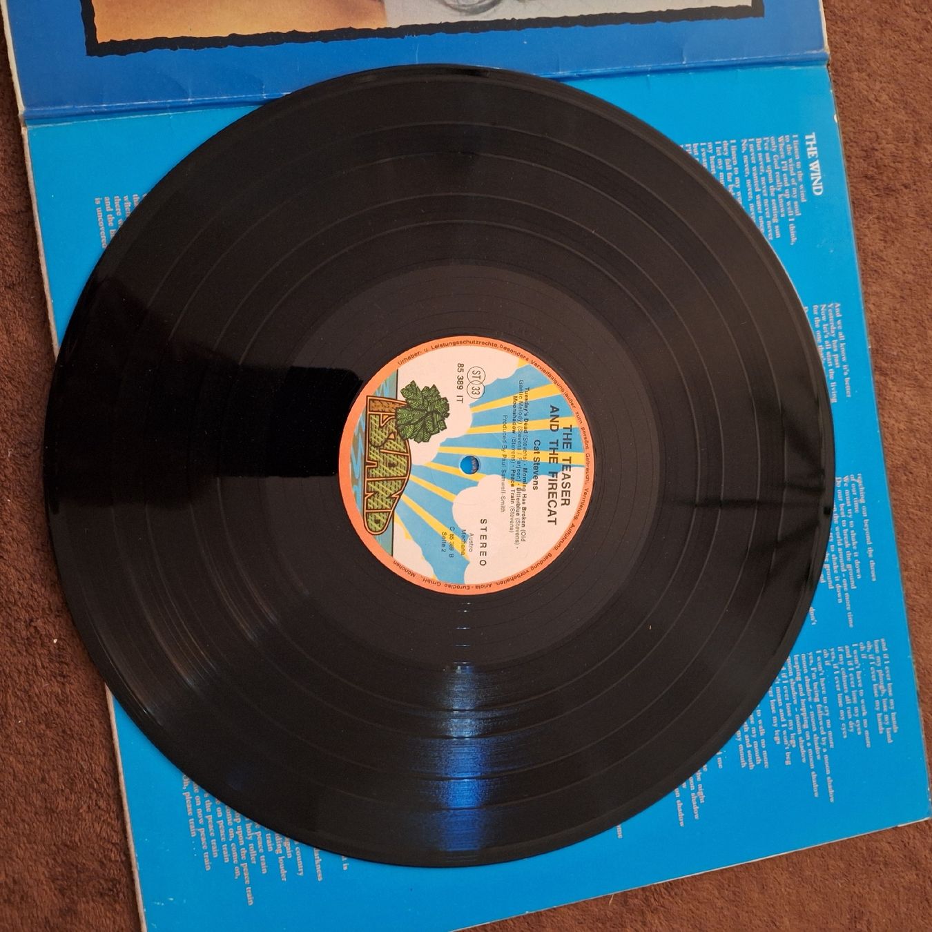 Dischi in vinile: Schallplatte. Cat Stevens. Teaser and the Firecat – Usato da Winterthur venduto da Goldpipau 3