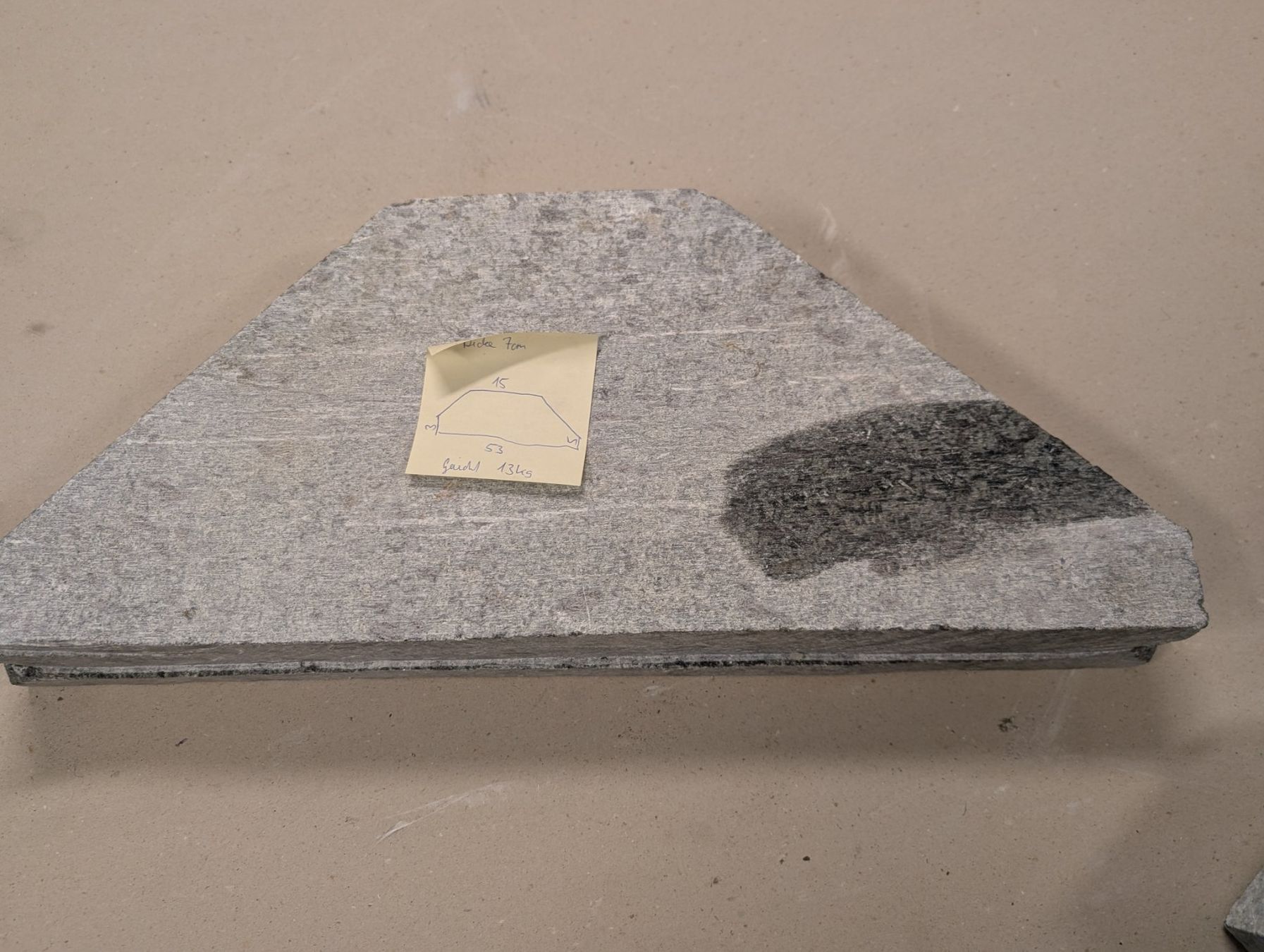 Schleifen & Polieren: Schweizer Speckstein – Gebraucht aus Näfels von Ag3 3