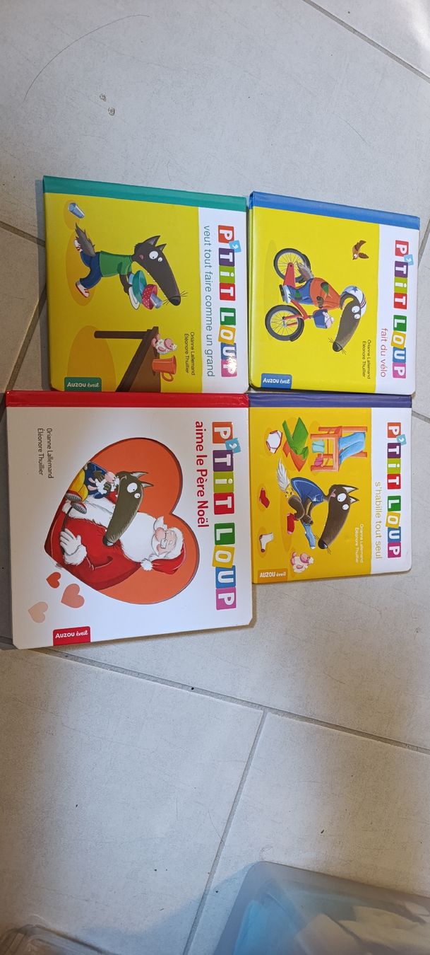 Bücher: 4 livres P'tit Loup – Gebraucht aus Mont-la-Ville von Ecu23hj
