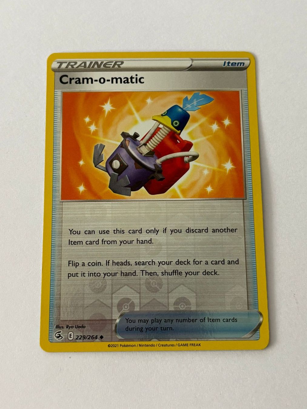 Pokémon Sammelbilder & Trading cards: Cram-o-matic 229/264 – Gebraucht aus Herisau von Seyashop_2