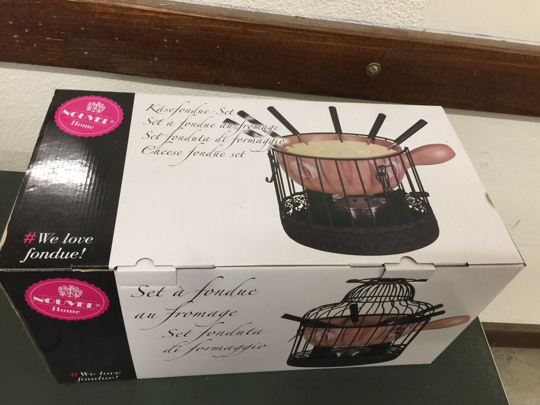 Elettrodomestici da cucina: NOUVEL KÄSEFONDUE SET NEU – Nuovo e nell'imballaggio originale da Dietikon venduto da brocki-eyra 3