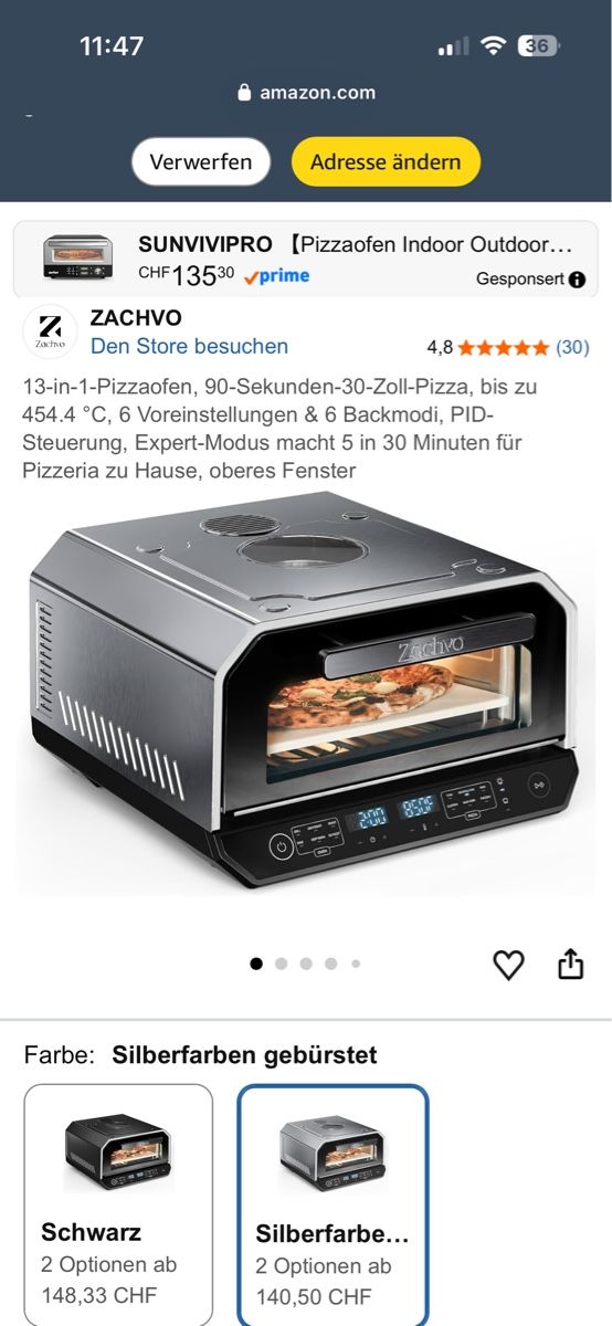 Forni per pizza: Pizzaofen – Usato da Reinach BL venduto da kim_sg9s 5