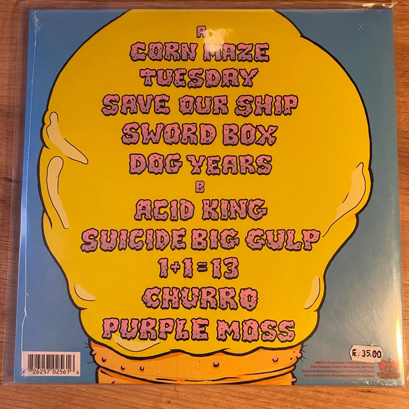 Dischi in vinile: AESOP ROCK & TOBACCO...malibu ken / OG US 2019 SEALED – Nuovo e nell'imballaggio originale da Gals venduto da Diskopatshop 1