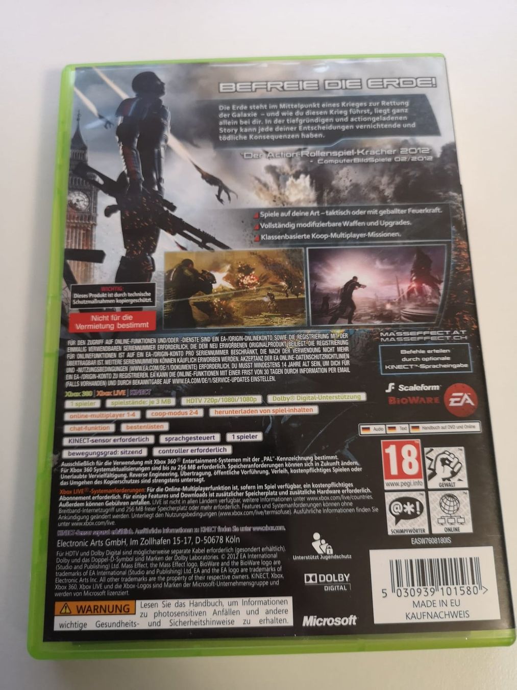 Giochi: Mass Effect (Limitierte Sammleredition) XBOX 360 – Usato da Herisau venduto da Seyashop1 5