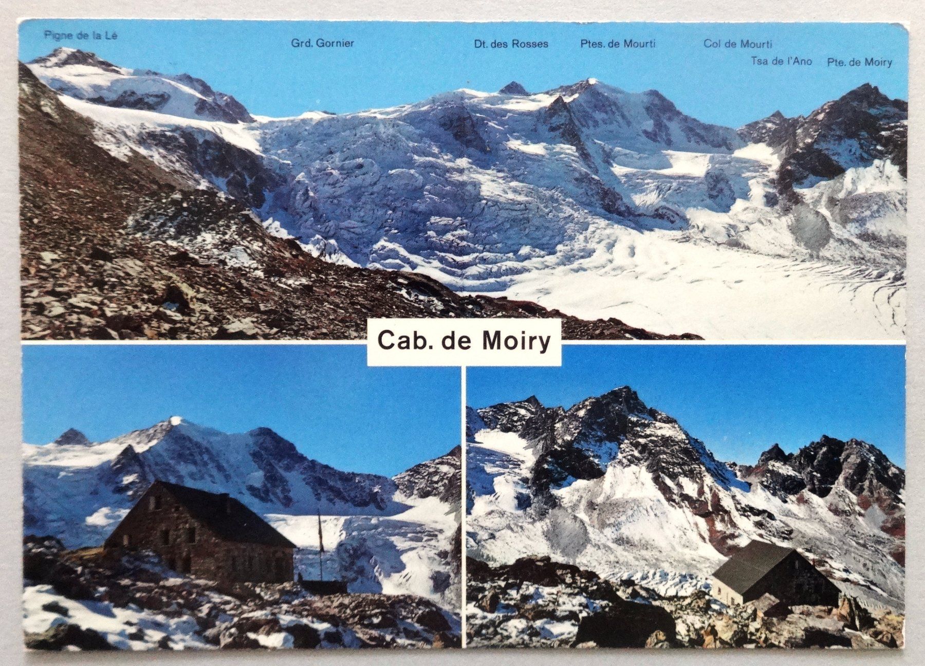 Ansichtskarten: Cab. de Moiry CAS 2825 m – Gebraucht aus Fétigny von Billy2miny