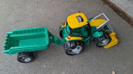 Tracteur jouet avec remorque