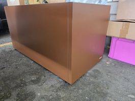Herstera Pflanzkasten Metall braun guter Zustand