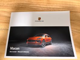 PORSCHE Macan Bedienungsanleitung