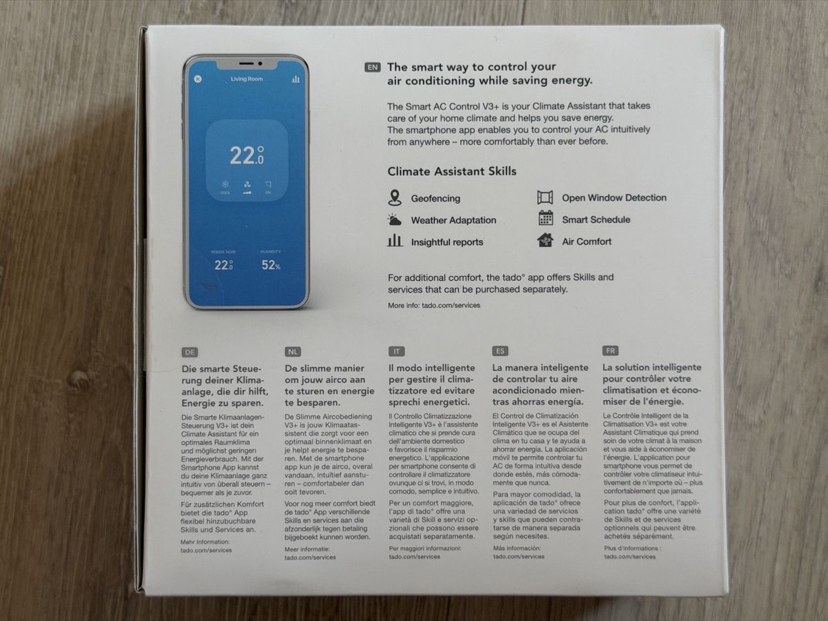 Tado Systèmes de contrôle: Tado Smart AC Control V3+ – D'occasion à Bättwil par Mr2joe 2