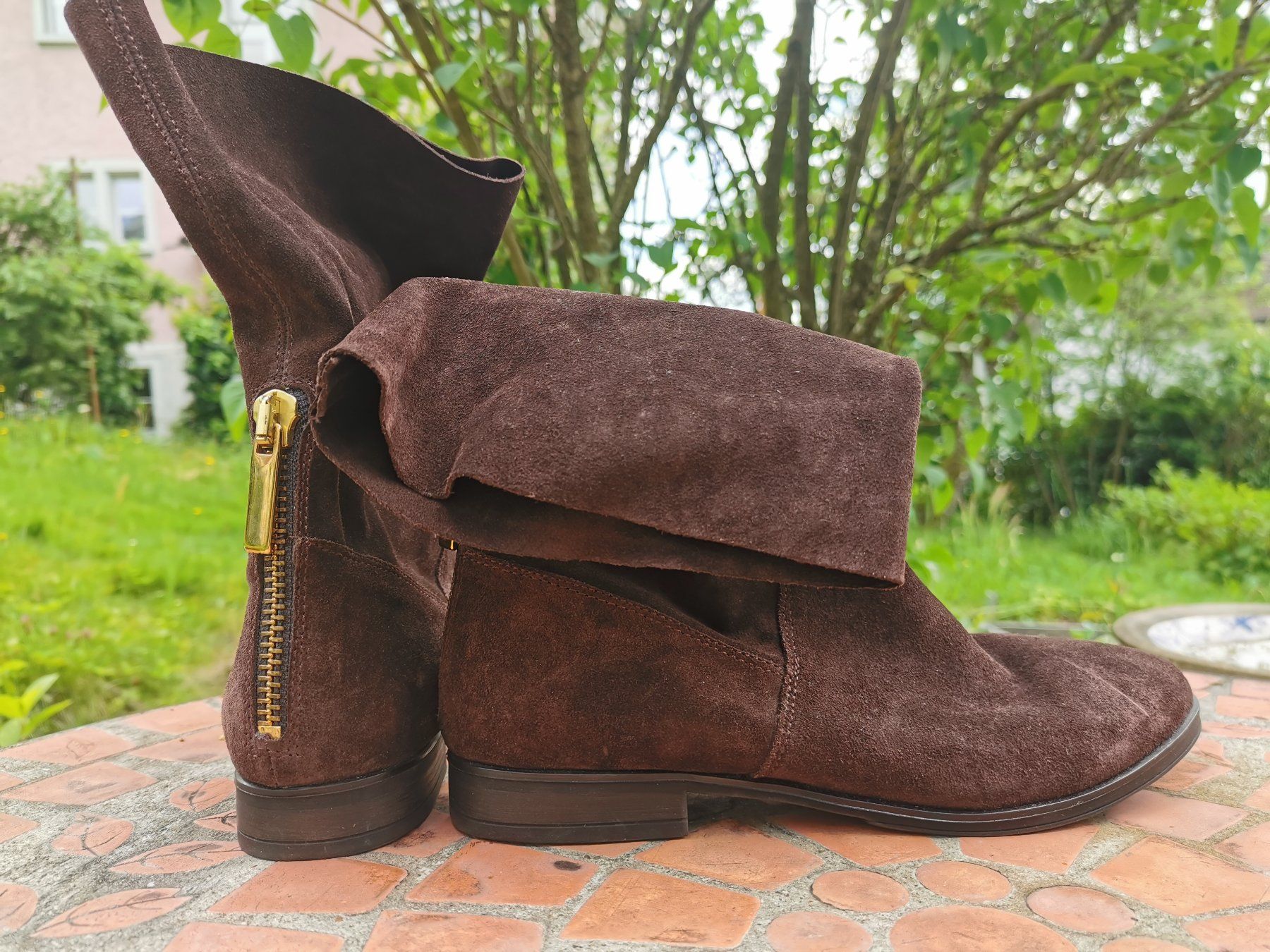Chaussures femmes: Wildleder-Stiefelette Free Flex – D'occasion à Luzern par buypie 2