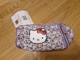 Trousse Hello Kitty violette fleurie NEUVE