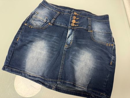 4 Röcke aus Denim,Baumwolle und Strick