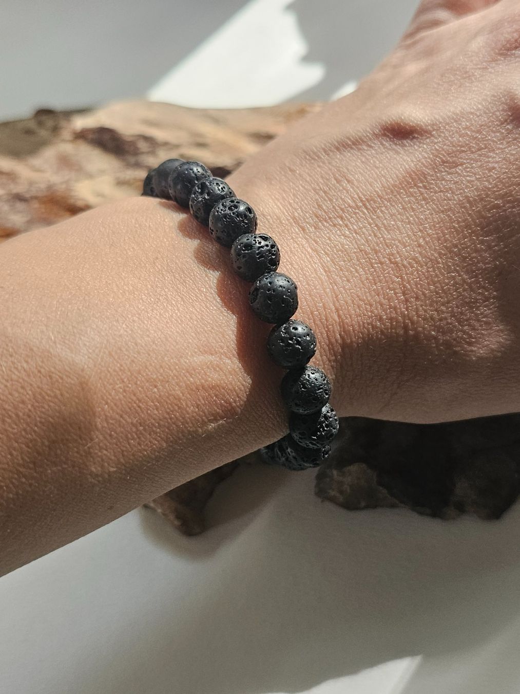 Bracciali & Braccialetti: Armband Lavastein schwarz – Usato da Zürich venduto da MaisonBelleCachet 5