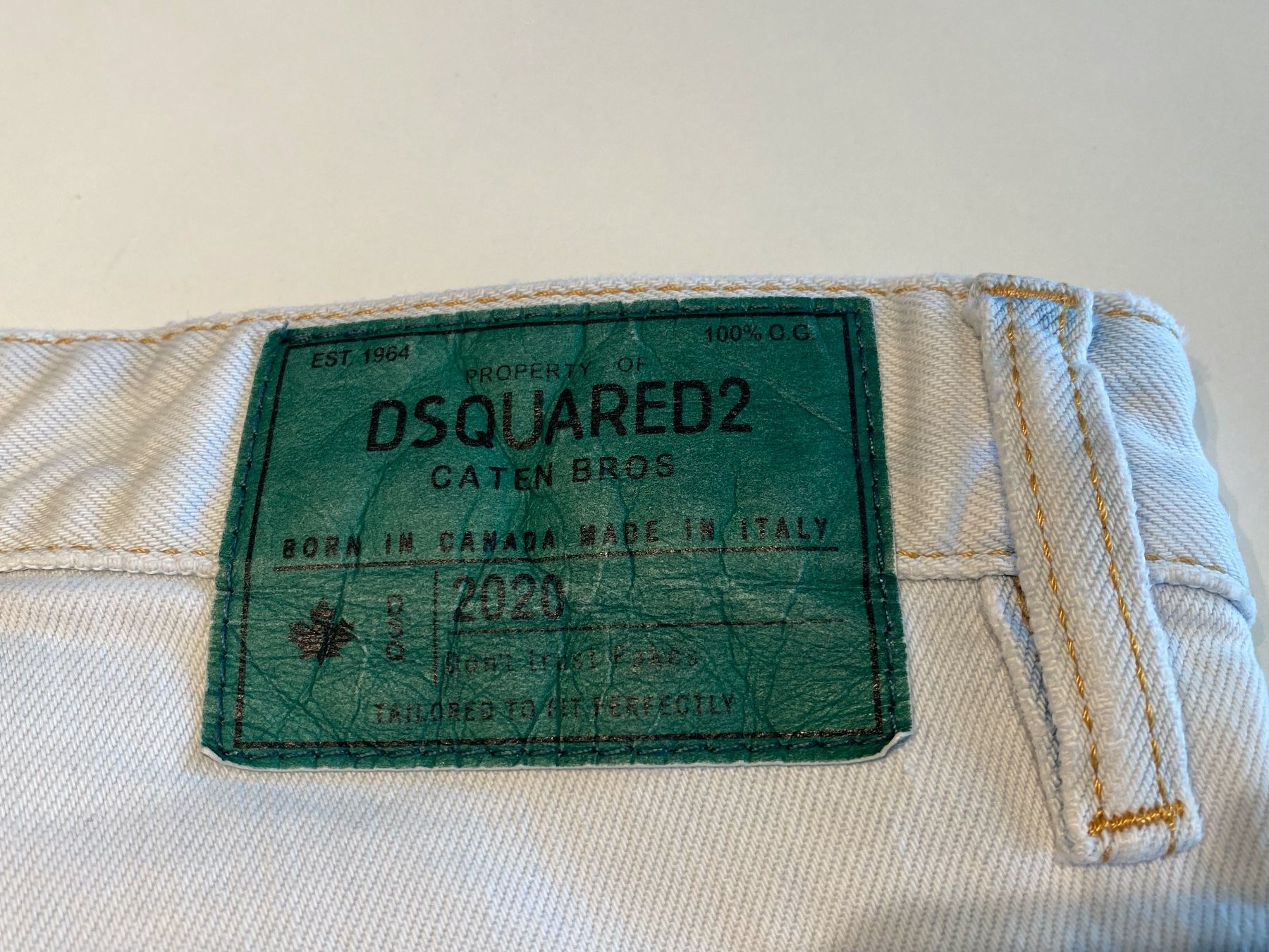 Dsquared2 Jeans: Dsquared Jeans Weiss - Grösse 50 – Usato da Engelburg venduto da ynnoc19 6