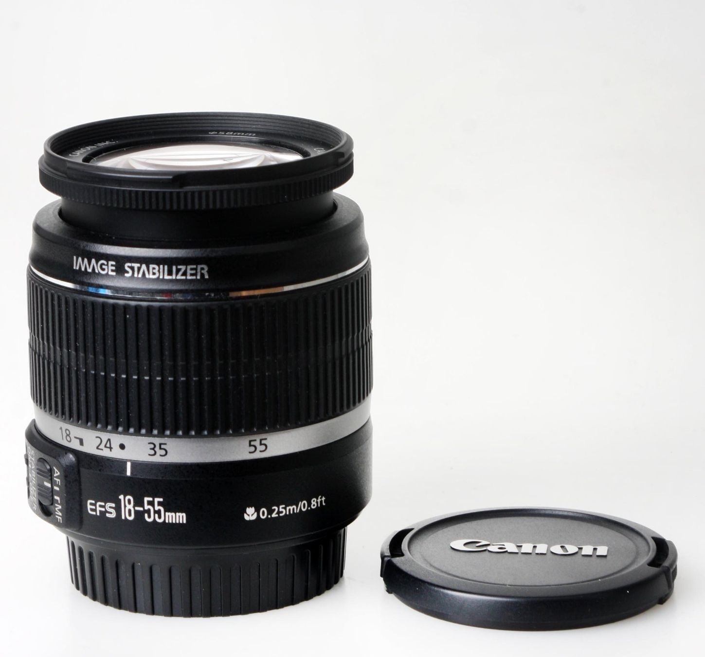 Canon Obiettivi: Canon EF-S 18-55mm Image Stabilizer Top Zustand – Usato da Jona venduto da Sandy31