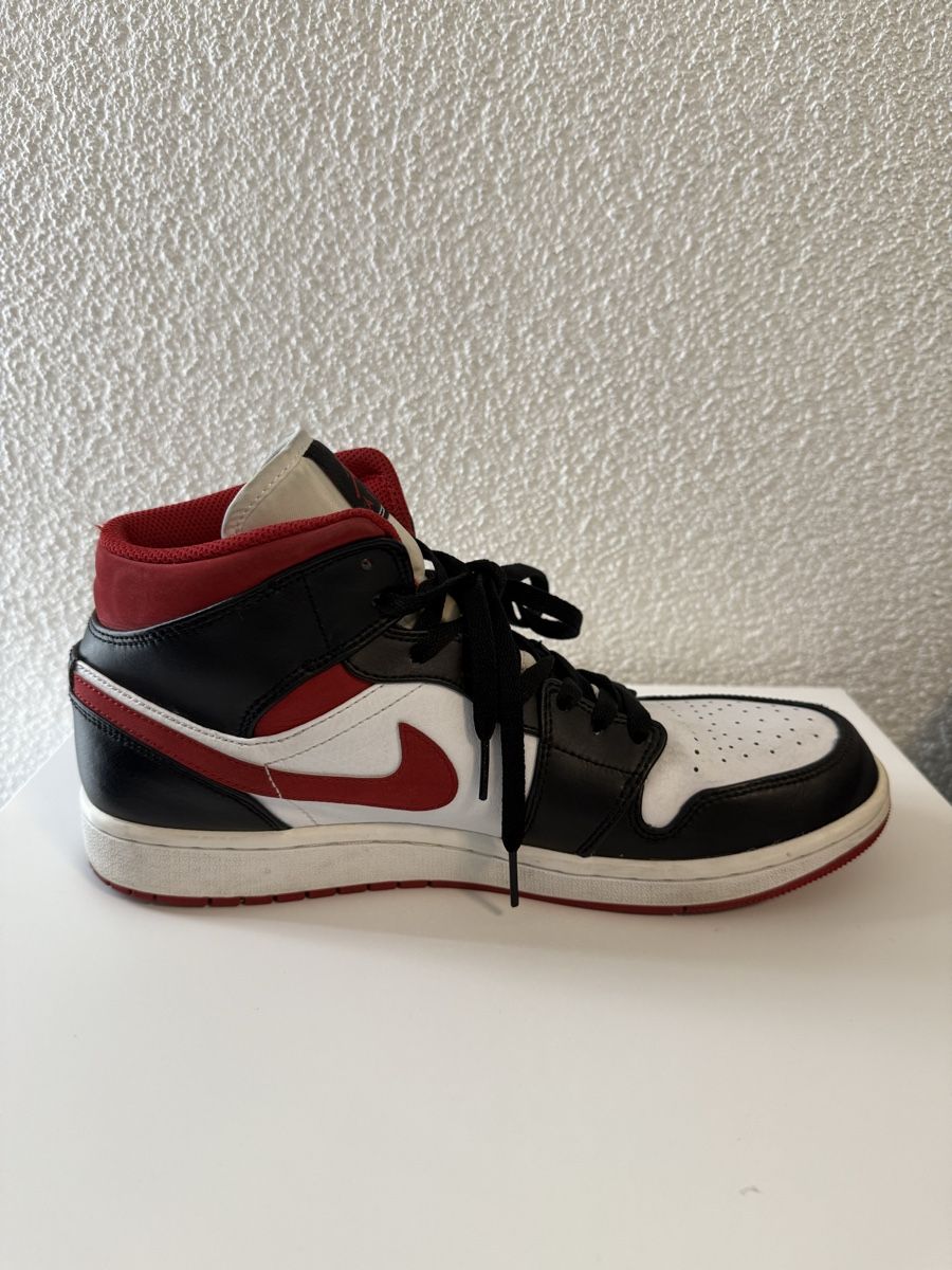 Jordan Scarpe da uomo: Jordan 1 Mid Gym Red Black White - Size 44.5 – Usato da Wädenswil venduto da SeanUnger 3