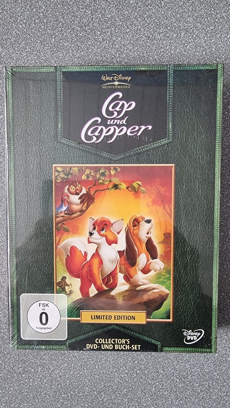 Alle DVDs: DVD Cap und Capper / seltene Buch Edition Disney – Neu und originalverpackt aus Oetwil am See von fineli2