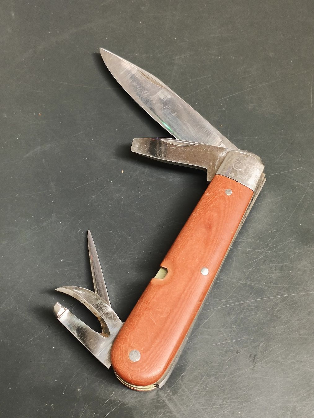 Wenger Coltelli tascabile: Sackmesser Wenger Tahara / P - Modell 1908 – Usato da Brugg AG venduto da Ente015 6