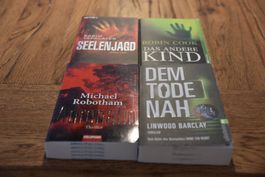 3 Thriller und 1 Roman