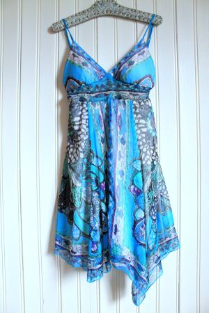 Morgan * luftiges & asymmetrisches KLEID  36  S