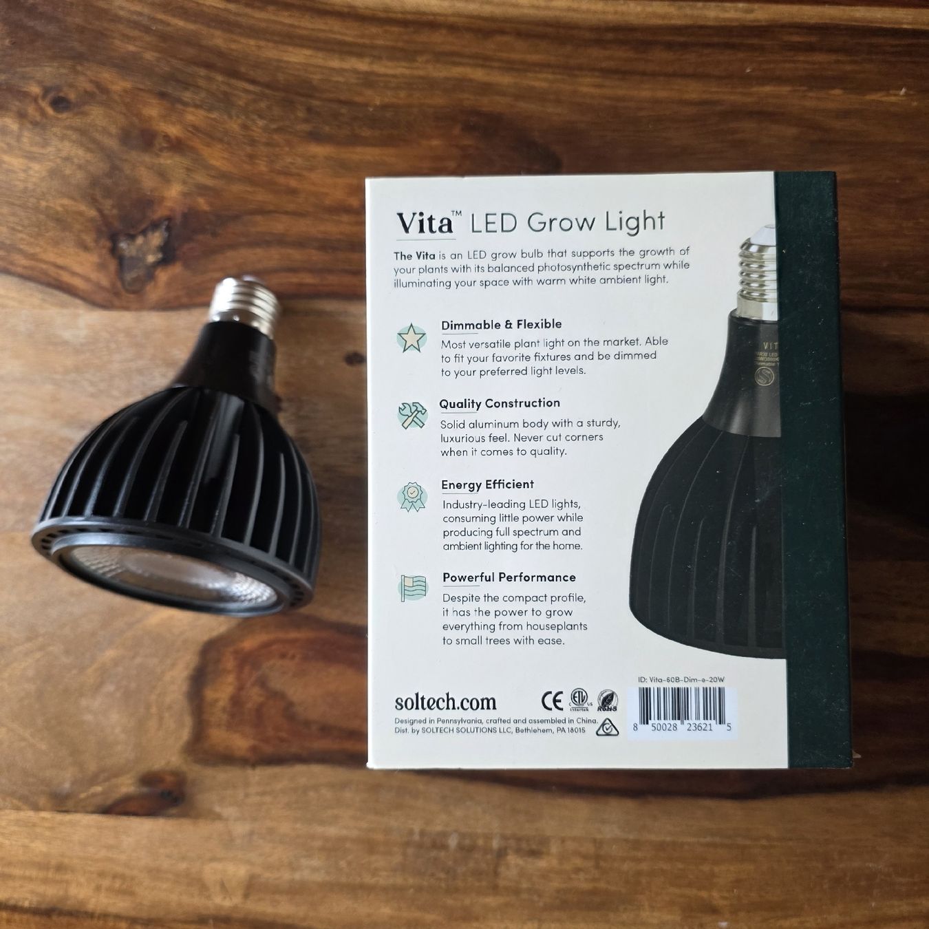Lampes: Pflanzenlampe 'Soltech' (Schwarz) – Neuf (Voir description) à Mettau par eli_k78v 3