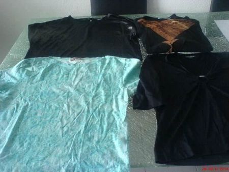 4 sehr schöne T-Shirts