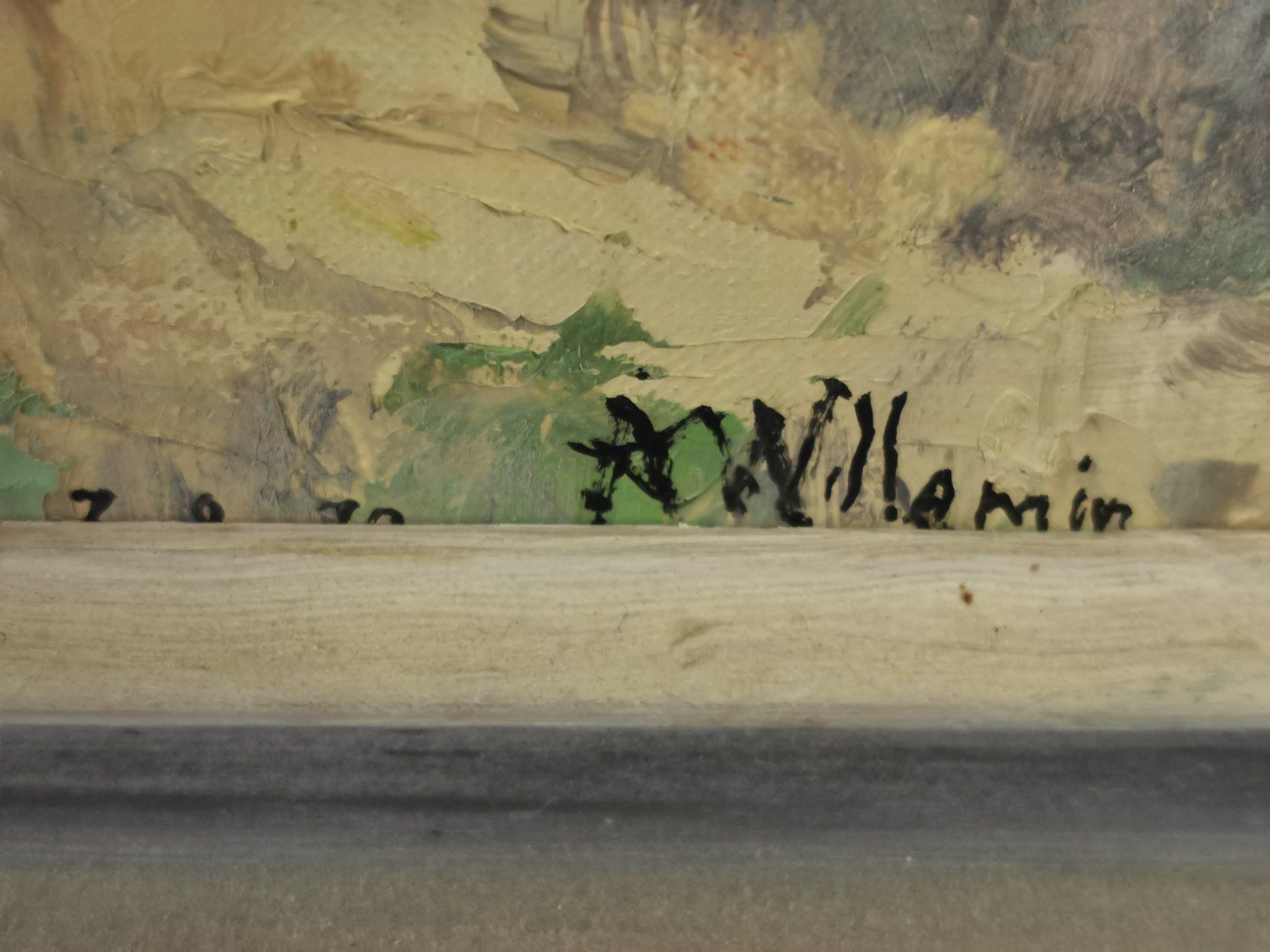 Gemälde: HUILE SUR TOILE SIGNÉE ET DATÉE – Gebraucht aus Genève von Qanil77 3