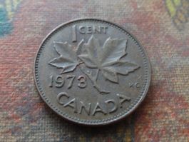 CANADA 1 Cent 1973